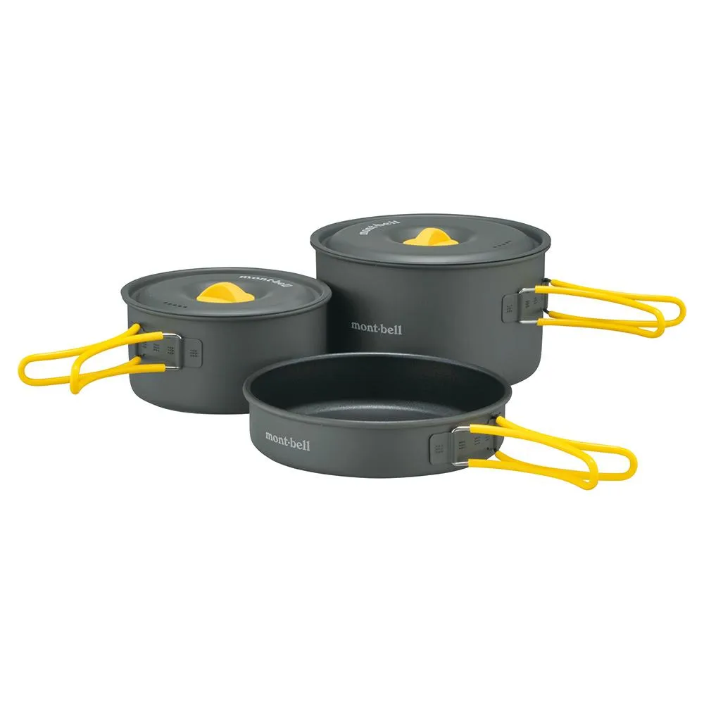 Montbell Alpine Cooker 14 16 Pan Set