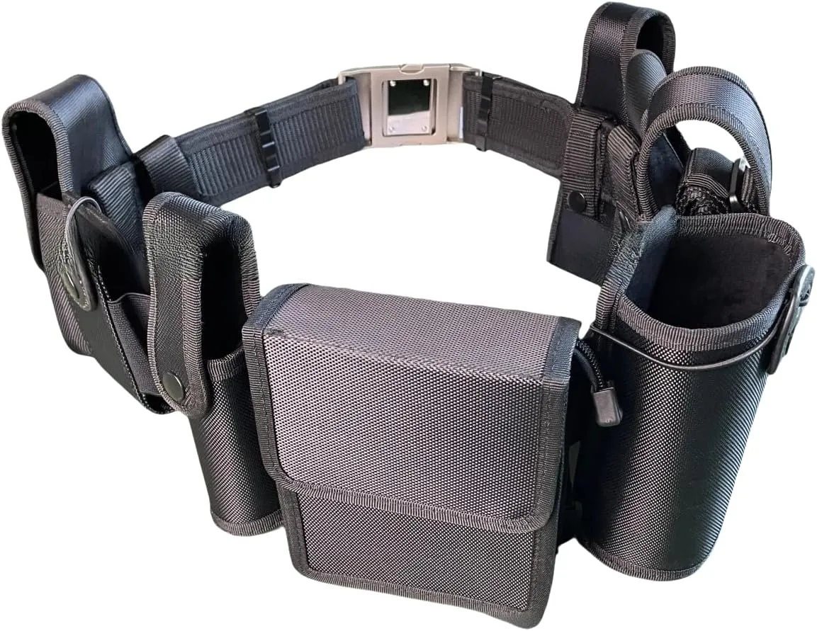 Multi-functional safety tactical modular equipment system formed law enforcement equipment belt set, tactical belt 8-in-1