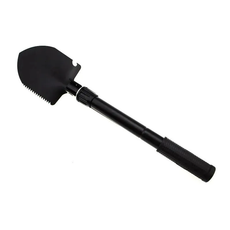 Multifunctional Military Folding Shovel Mini Garden Camping Shovels Outdoor Survival Pocket Tools Aluminium Alloy Handle
