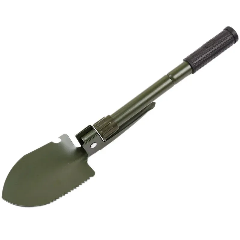 Multifunctional Military Folding Shovel Mini Garden Camping Shovels Outdoor Survival Pocket Tools Aluminium Alloy Handle