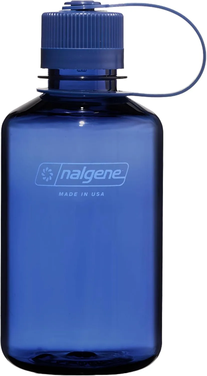 Nalgene Sustain Tritan BPA-Free Water Bottle Made with Material Derived from 50% Plastic Waste, 16 OZ, Narrow Mouth