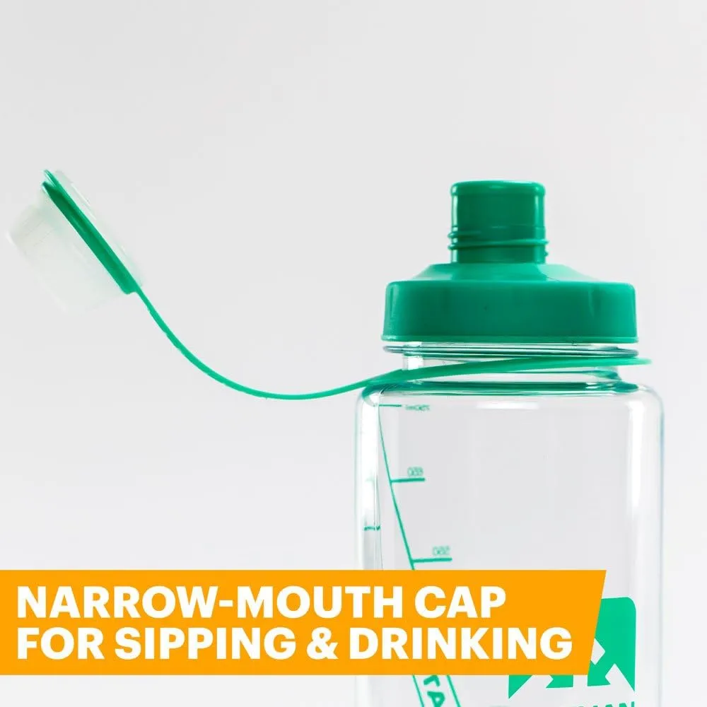 Nathan LittleShot BPA- Free Water Bottle, Narrow & Wide Mouth, 24oz/ 750ml