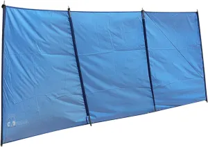 Naysku Camping Windbreaks Stove Windscreen, Beach Windshield Shelter Sunshade Screen, Outdoor Foldable Portable Privacy Shield, Perfect for Garden Charcoal Grills BBQ Picnic