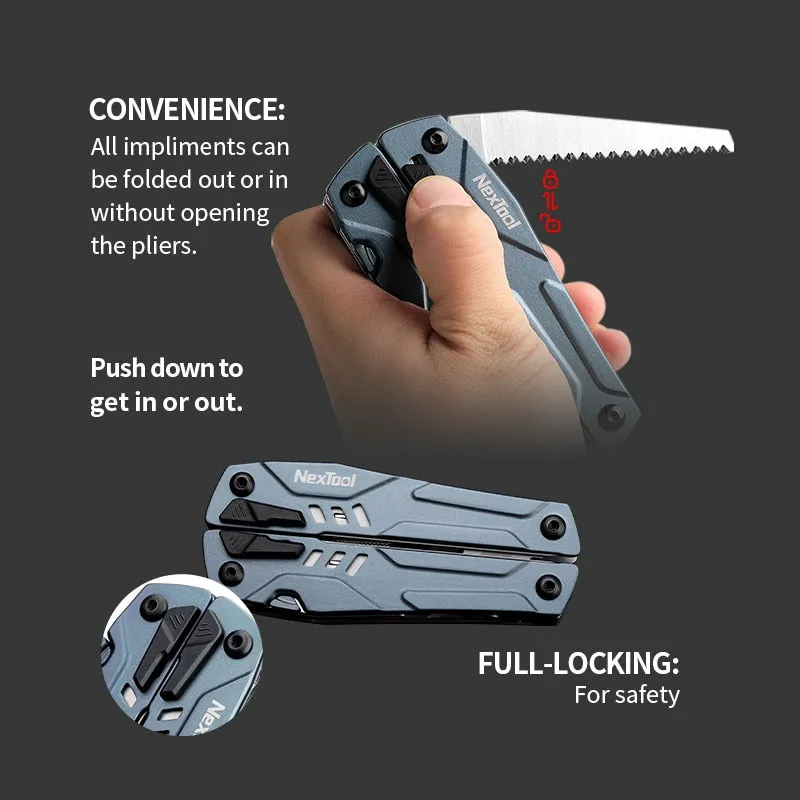 NexTool Multi-Tool Pliers 14-In-1