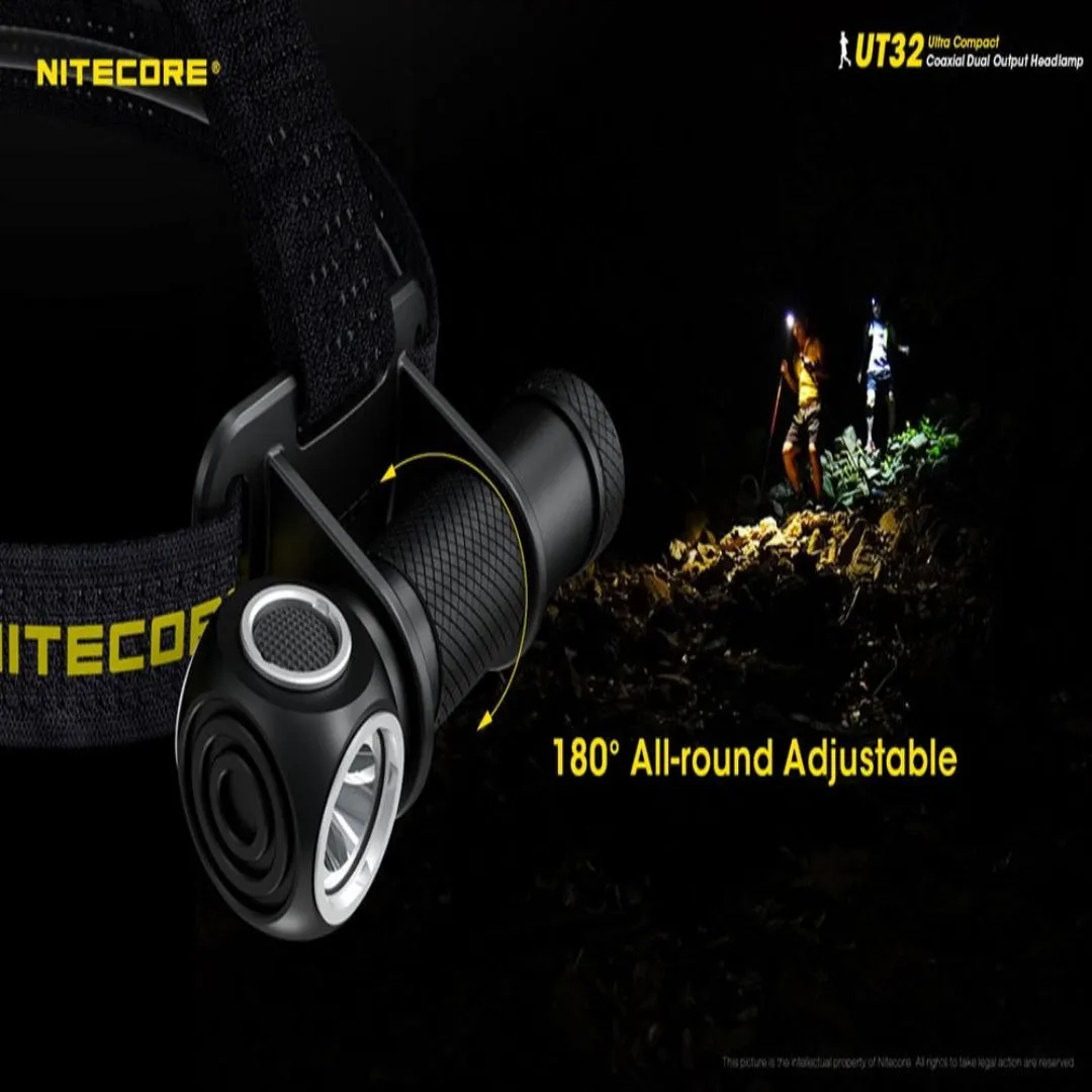 NITCORE UT32 LED HEADLAMP WITH TRUEVISION COOL BEAM