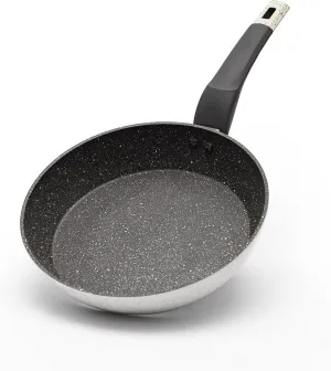 Non Stick Frying Pan - 9.4" Healthy Ceramic Skillet with Stay-Cool Handle, Non Toxic Egg Pan, PFOA-Free, Induction & Oven Safe