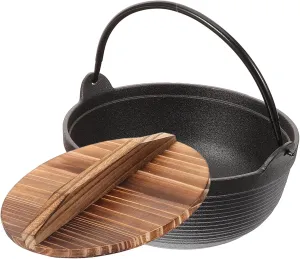Non-Stick Pan with Braiser Pan Lid Large Cooking Pot Lid for Japanese Hot Pot