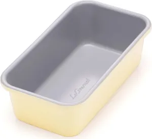 Nonstick Bread Loaf Pan 9 X 5 Inch, Ceramic Coating, Non-Toxic, Rust Resistant Aluminized Steel, Perfect 1 lb Baking Dish for Meatloaf, Pound Cake & Brownie (Butter)