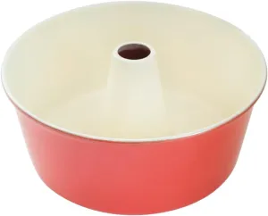 Nordic Ware Angel Food Cake Pan, 16-Cup, Red