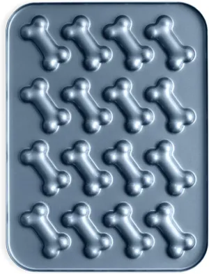 Nordic Ware Formed Puppy Love Treat Pan, 16 Cavities, Twilight Blue