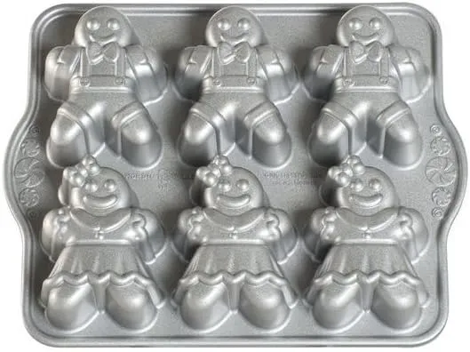 Nordic Ware Gingerbread Kids Cakelet Pan