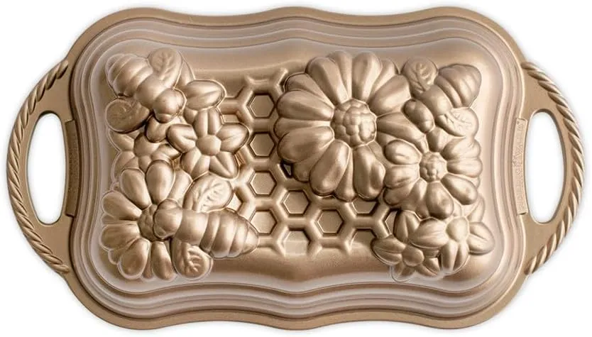 Nordic Ware Honeycomb Loaf, 6 Cup, Toffee