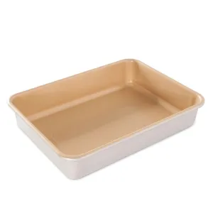 Nordic Ware  Nonstick High-Sided Sheet Cake Pan, 33 x 45.5 x 5cm - Aluminium