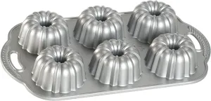 Nordic Ware Platinum Collection Anniversary Bundtlette Pan