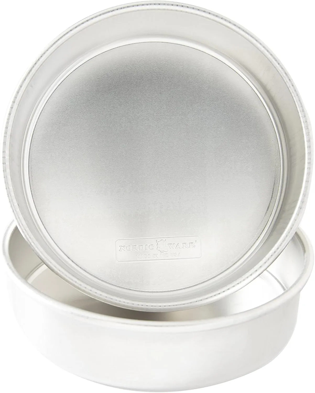 Nordic Ware Round Natural Cake Pan, 9-Inch, 2-Pack