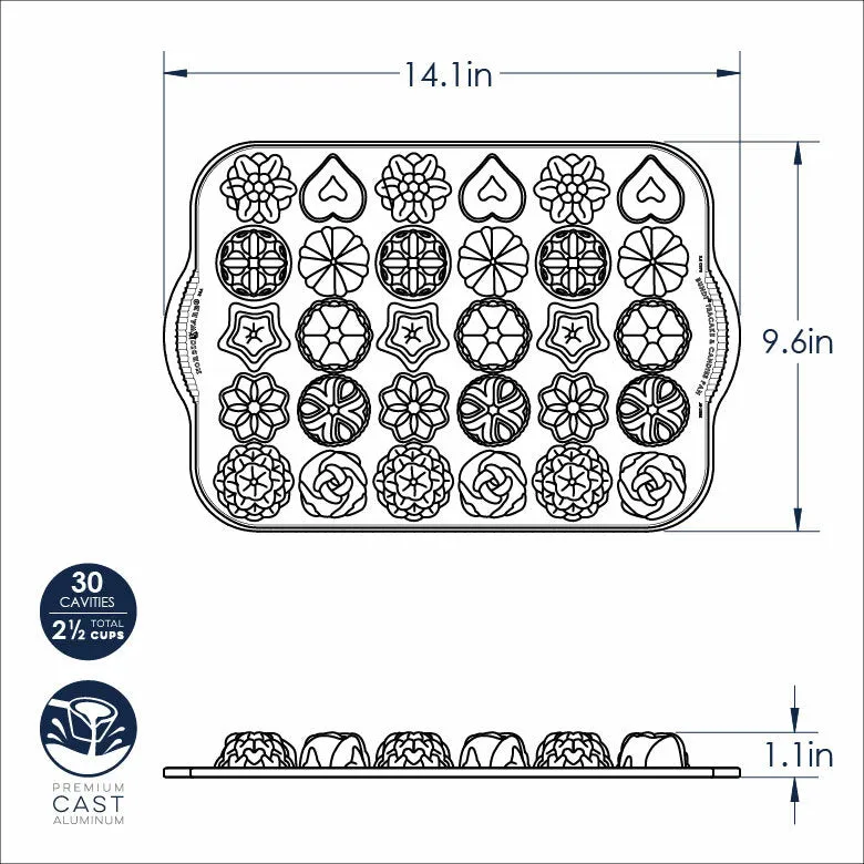 NordicWare - Bundt® Tea Cakes and Candies Pan