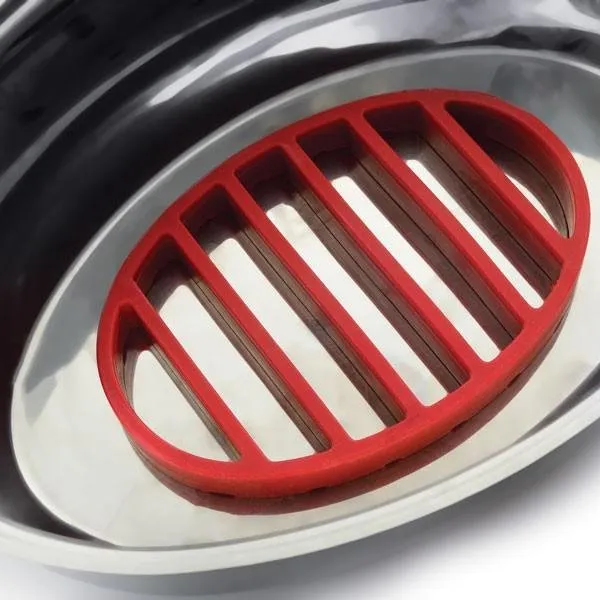 Norpro 9" x 6" Nonstick Silicone Oval Roast Rack and Trivet
