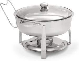 NUCU-Vollrath Home Food Chafer, 4-Quart, Polished Stainless Steel
