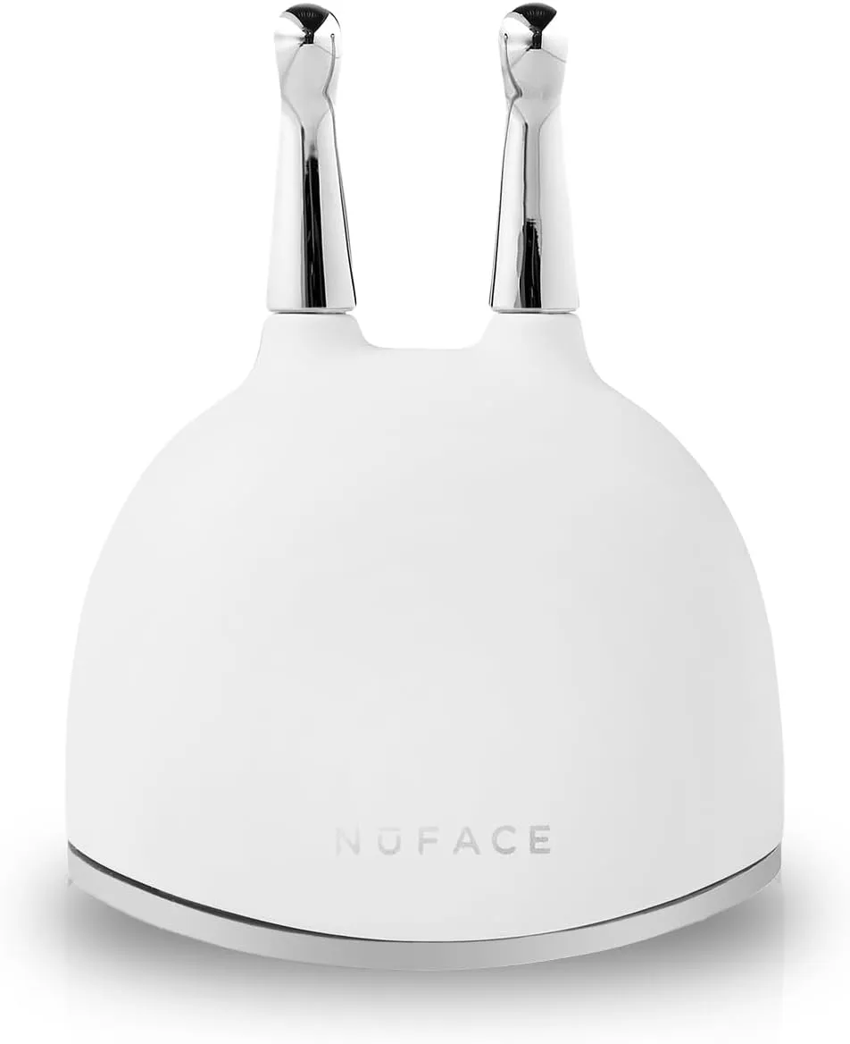 NuFACE TRINITY  Effective Lip & Eye Attachment for Microcurrent Facial Device - FDA Cleared At Home Eye Lift & Smile Lines Treatment to Tighten & Tone Hard-to-Reach Areas Around Mouth and Eyes