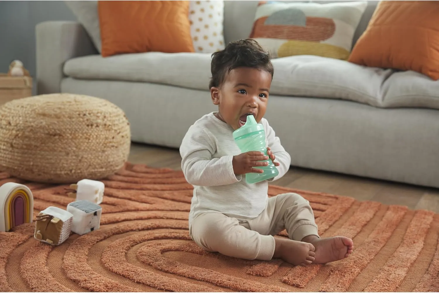 NUK Mickey Mouse Large Learner Cup 10oz 2pk – BPA Free, Spill Proof Sippy Cup