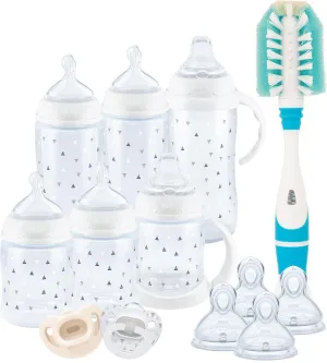 NUK Smooth Flow Anti Colic Baby Bottle Newborn Gift Set