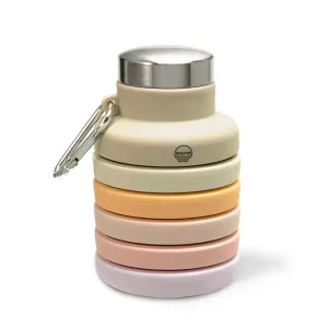 Ombre Collapsible- Ivory & Purple Pastels