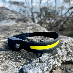 OptiGlow Wide-Angle Headlamp for Dog Walking