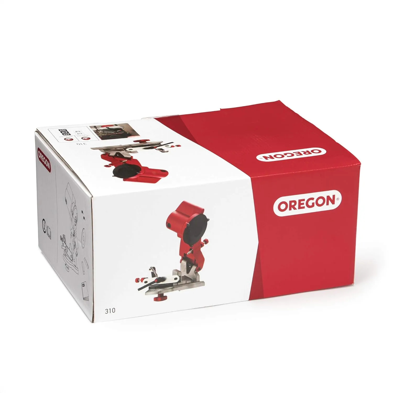 Oregon Compact 120-Volt Mini Bench Grinder, Universal Saw Chain Sharpener, for All Chainsaw Chains (310-120), Small