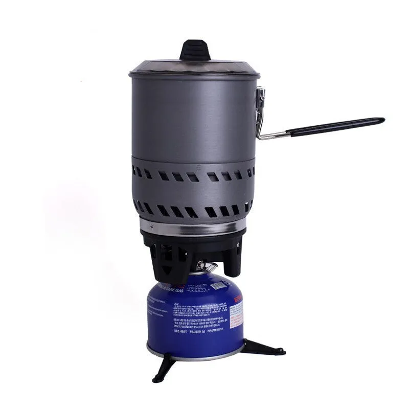 Outdoor Portable Integrated Windproof Gas Stove