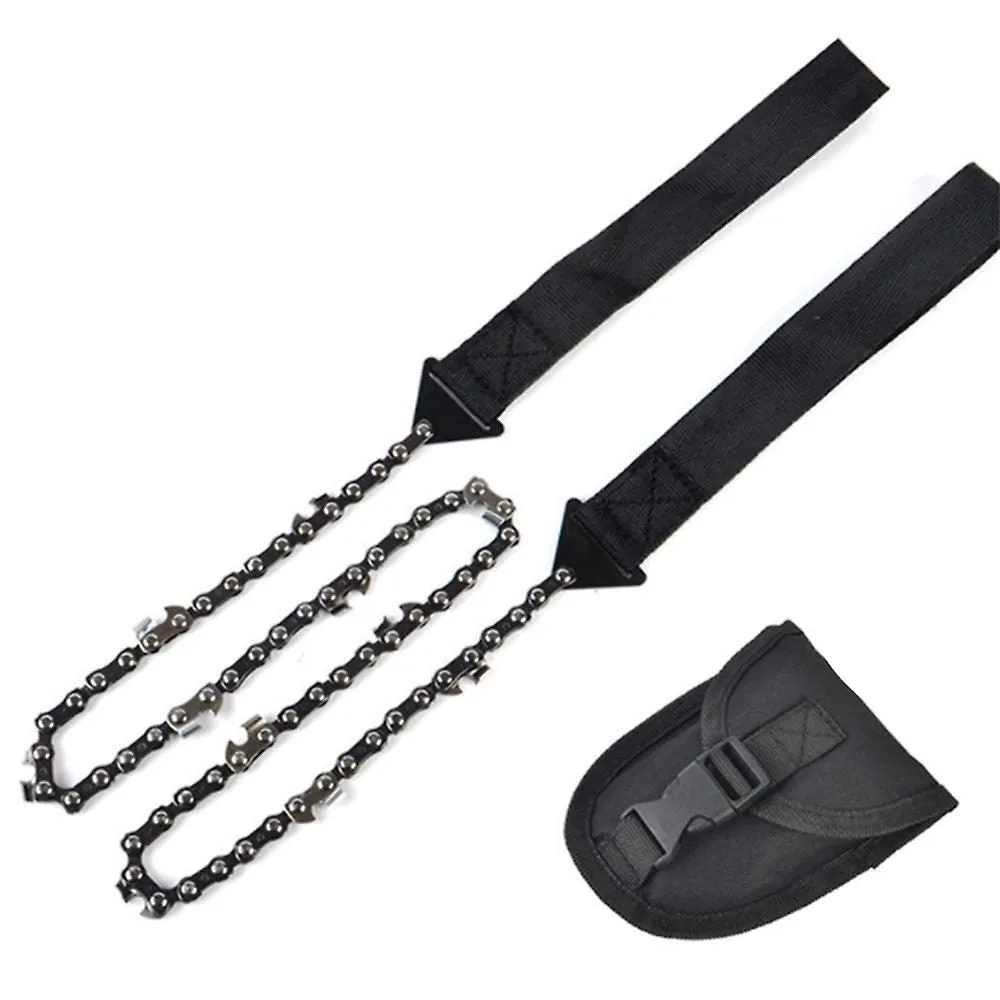 Outdoor Portable Pocket Hand Zipper Saw 11 Teeth 24 Inch Camping Survival Chai