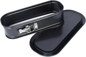 Oval Cake Lock Lid Heavy Duty Carbon Steel Loaf Pan Easy to Clean Baking for Cake Bread and Toast
