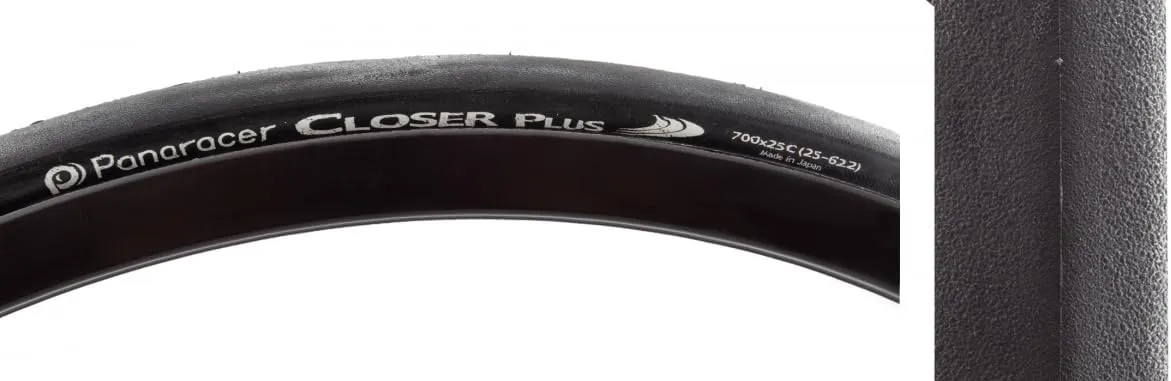 Panaracer Closer Plus 700x28 Clincher Fold TPI 120 Black/Black Reflective