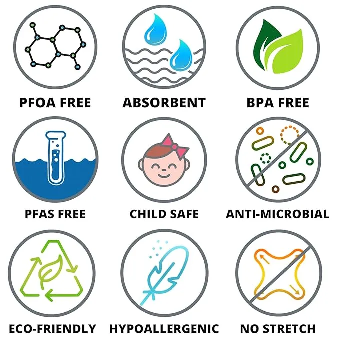 Pee Cloth: Silver Infused Pee rag for Women who Pee Outdoors, Reusable Absorbent Wipes, Ecofriendly alt. to Toilet Paper, Female Urination Solution for Camping, Hiking (1pc Fiesta)