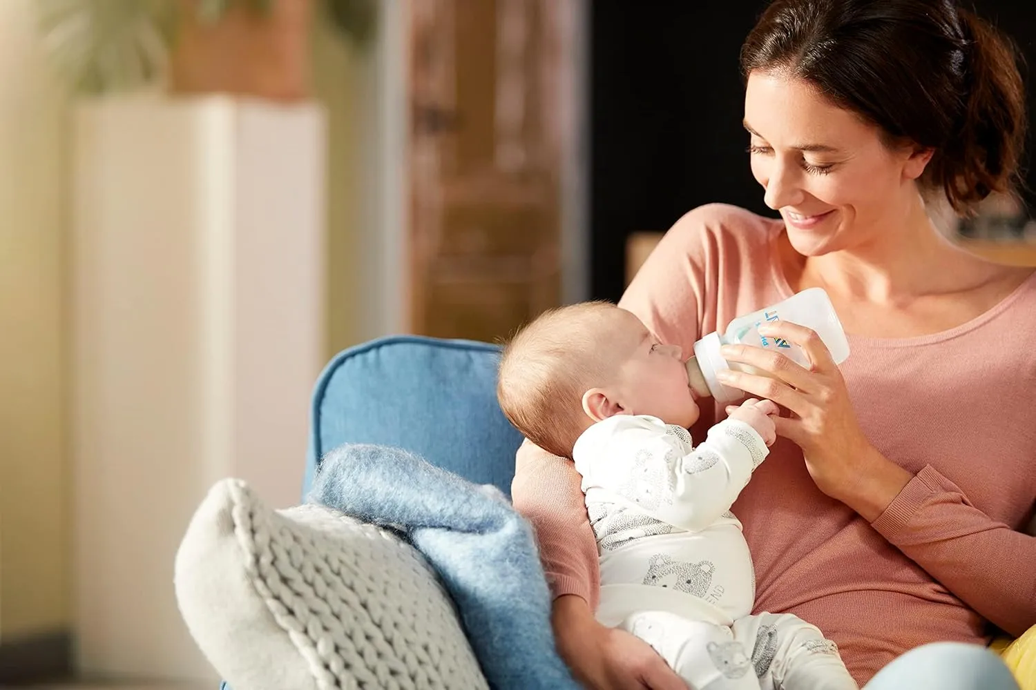 Philips Avent Anti-Colic Baby Bottle Flow 1 Nipple, 2pk, SCY761/02
