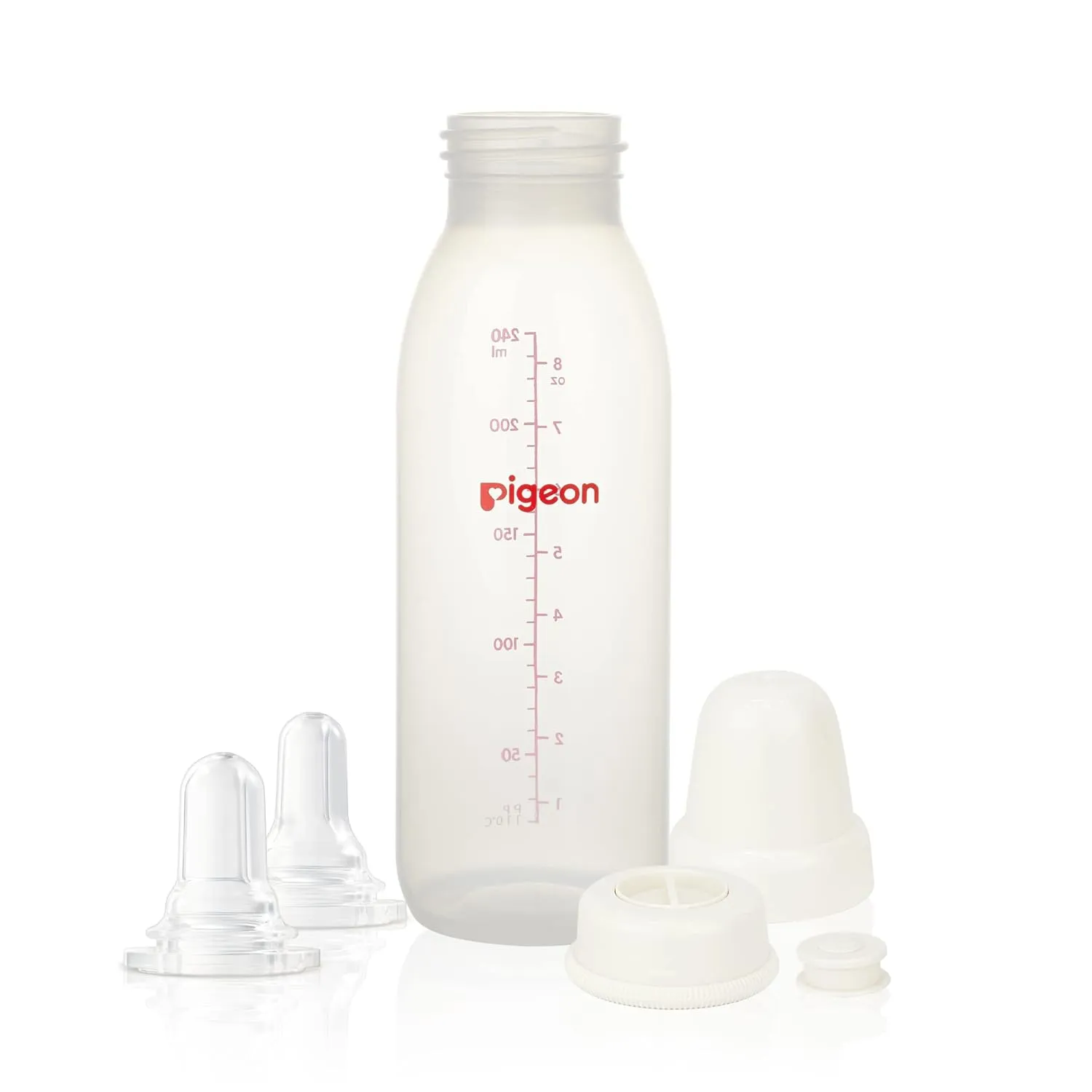 Pigeon Baby Cleft Palate Bottle with 2 Nipples, 8.11 Oz, Please Use It Under The Guidance of a Pediatrician