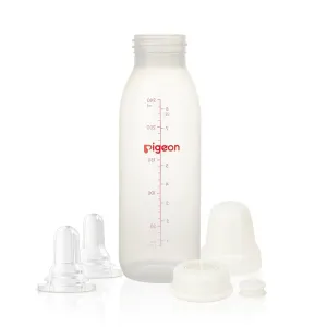 Pigeon Baby Cleft Palate Bottle with 2 Nipples, 8.11 Oz, Please Use It Under The Guidance of a Pediatrician