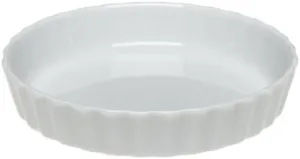 Pillivuyt Porcelain Small 5-1/4-Inch Individual Tart/Creme Brulee Dish