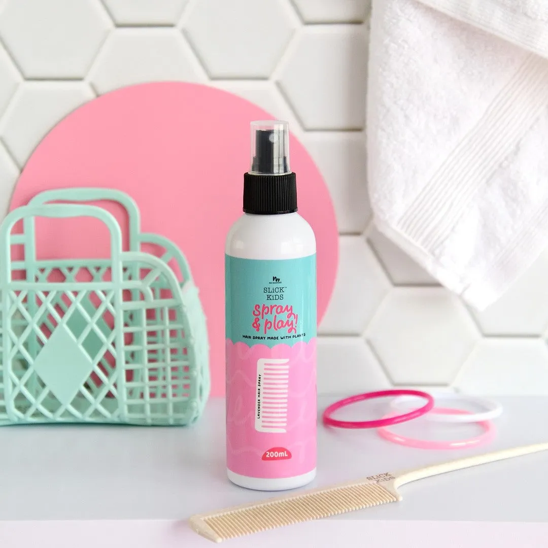 Plant Based Alcohol Free Hair Spray in Calming Lavender and Fresh Lime 200ml
