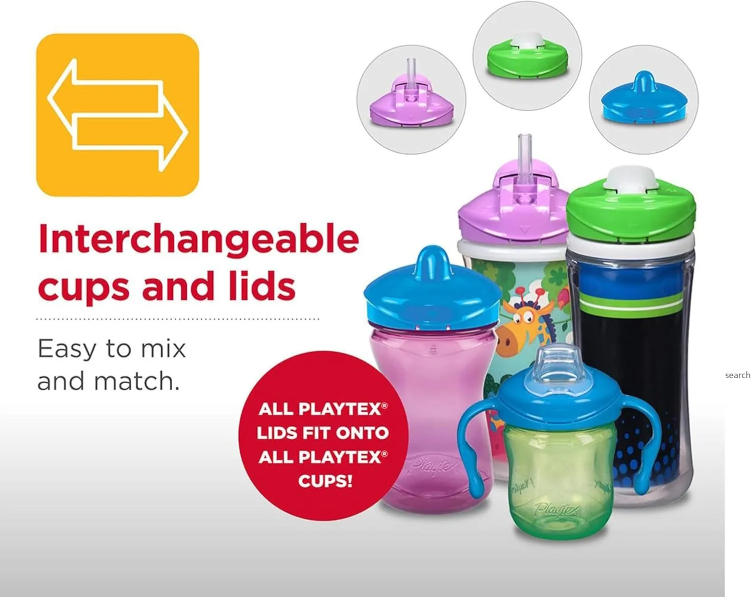 Playtex Baby Sipsters Stage 3 PAW Patrol Spout Cups, Spill-Proof, Leak-Proof, Break-Proof - Pink & Purple, 9 Oz, 2 Count