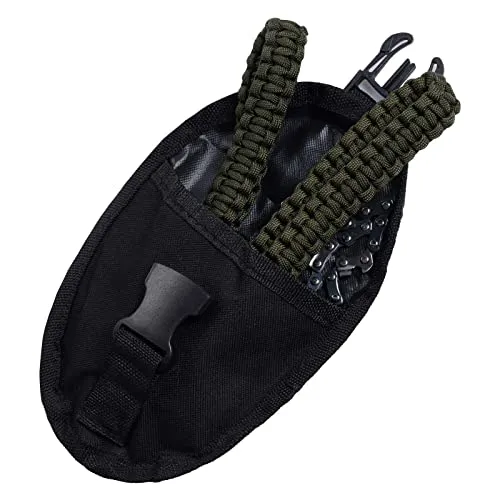 Pocket Chainsaw with Paracord Handle, Folding Chain Hand Saw
