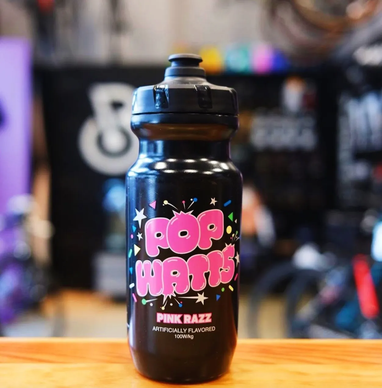 Pop Watts BPA Free Water Bottle