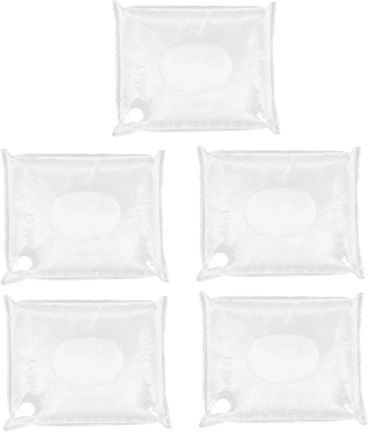 POPETPOP 5pcs Liquid Storage Bags Emergency Water Bag for Camping Collapsible Water Container Bag Large Capacity Water Carrier for Hiking and Travel