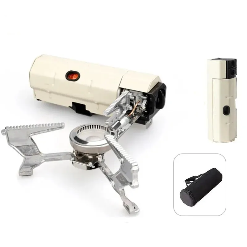Portable Camping Gas Stove – High-Power Foldable Outdoor Burner with Auto Ignition & Safety Features for Hiking, Travel & Emergency Cooking