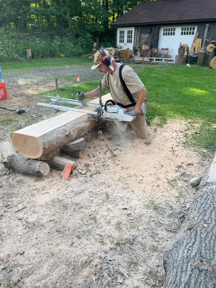 Portable Chainsaw Mill 36 Inches 304 stainless steel and Aluminum Planking Milling Bar Size 14 Inches to 36 Inches
