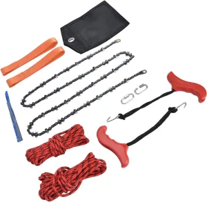 Portable Hand Rope Chain Saw for Tree Trimming 53 Inch