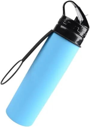 Portable Kettle Silicone Folding Kettle Portable Fitness Kettle Cycling Outdoor Sports Water Bottle Mountaineering Hiking Kettle Water Bottle