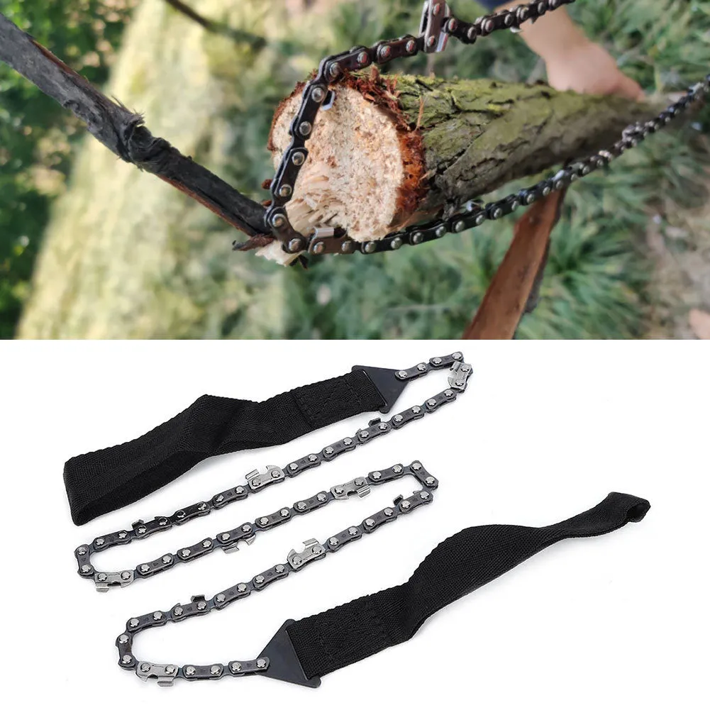 Portable Survival Chainsaw – Camping & Hiking Tool
