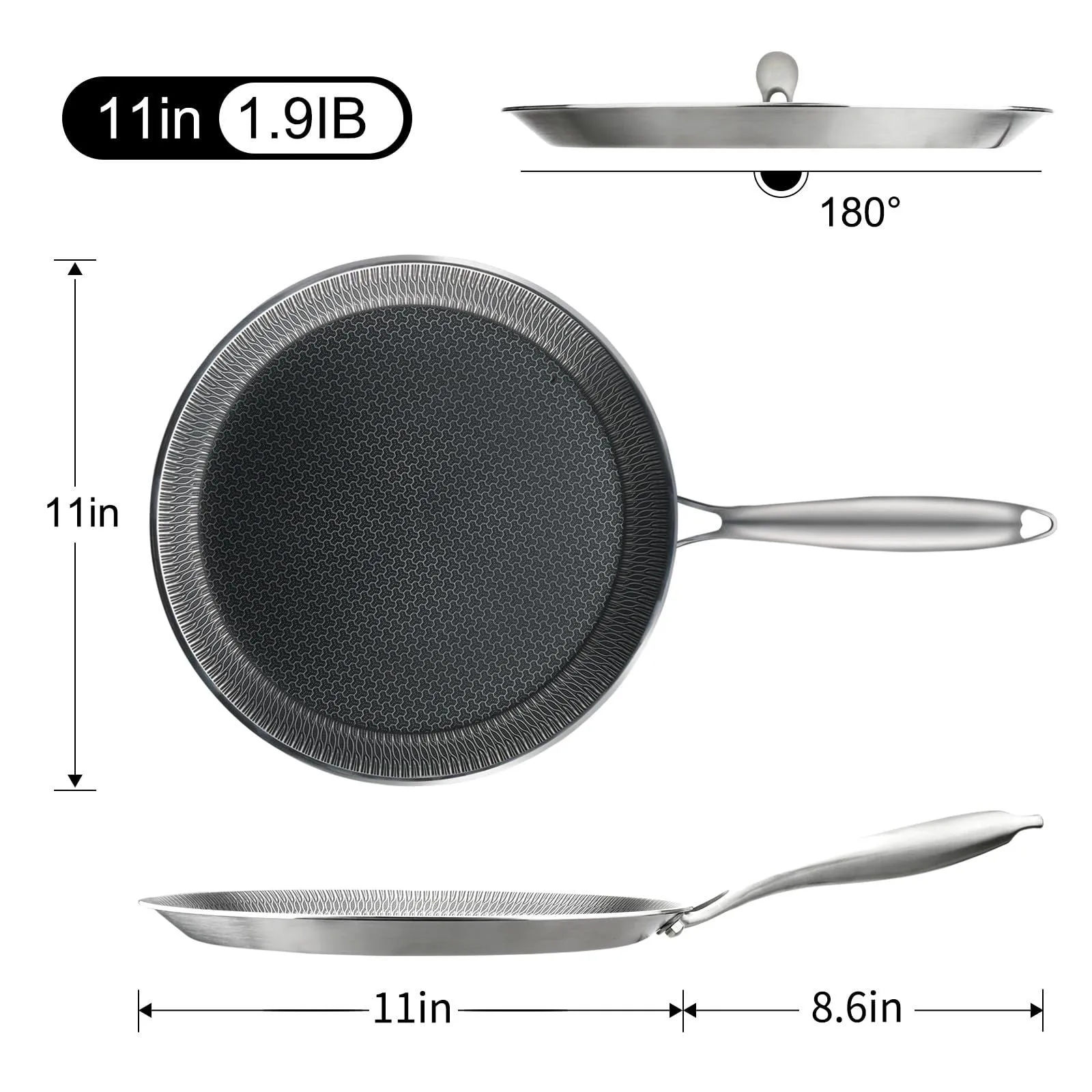 Premium Double Sided HoneyComb Laser Kitchen HotPlate