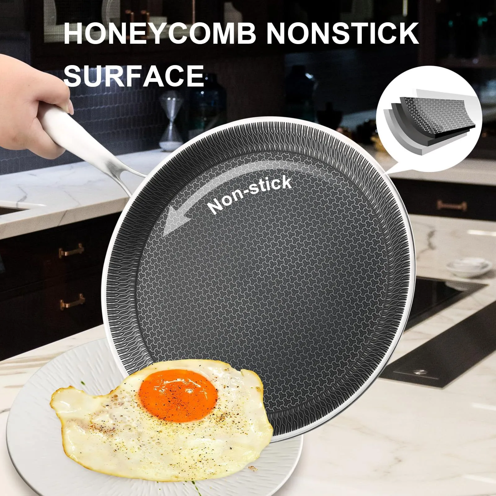 Premium Double Sided HoneyComb Laser Kitchen HotPlate