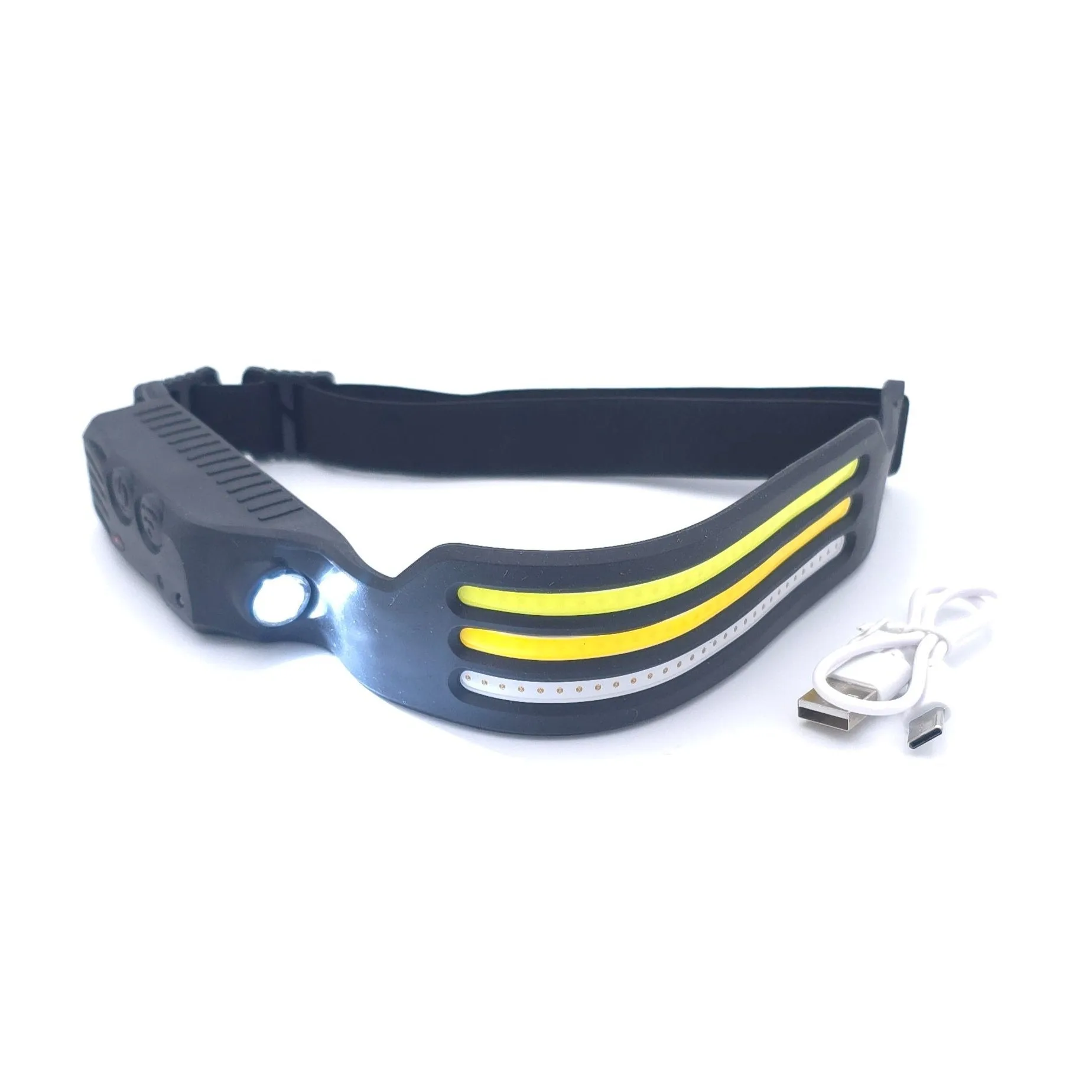 PrepPro W689-3 LED Headlamp – 230° Wide Beam & Motion Sensor Technology